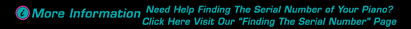 where to find piano serial number