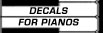Decals For Pianos